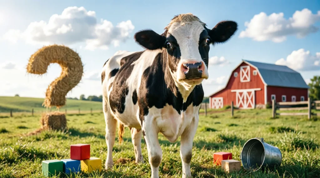 50+ Cow Riddles with Answers for Kids: Fun Farm Puzzles