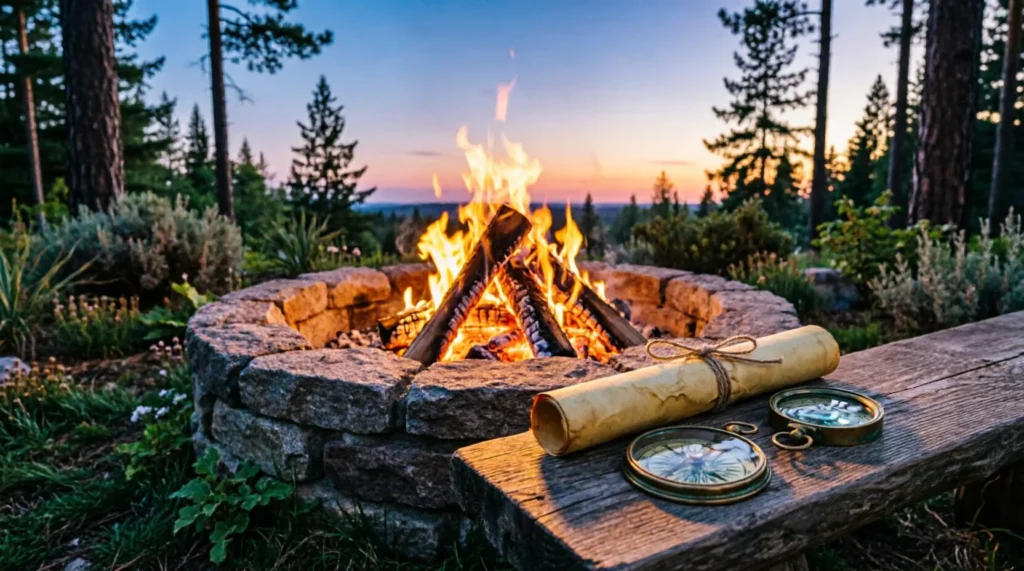 Fire Pit Riddle for Scavenger Hunt: 40+ Answers Included
