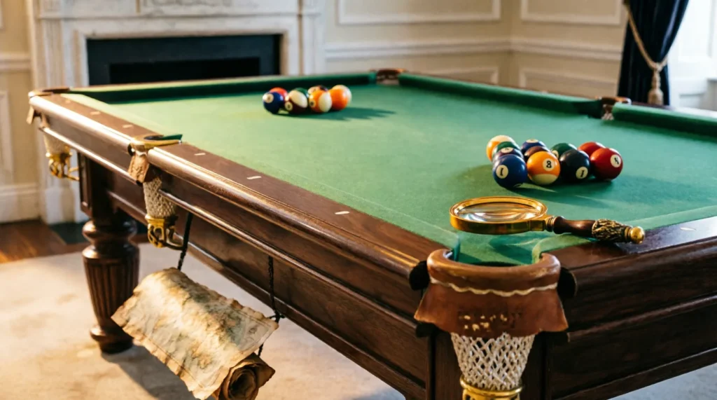 Pool Table Riddle for Scavenger Hunt: 30+ Clues & Answers